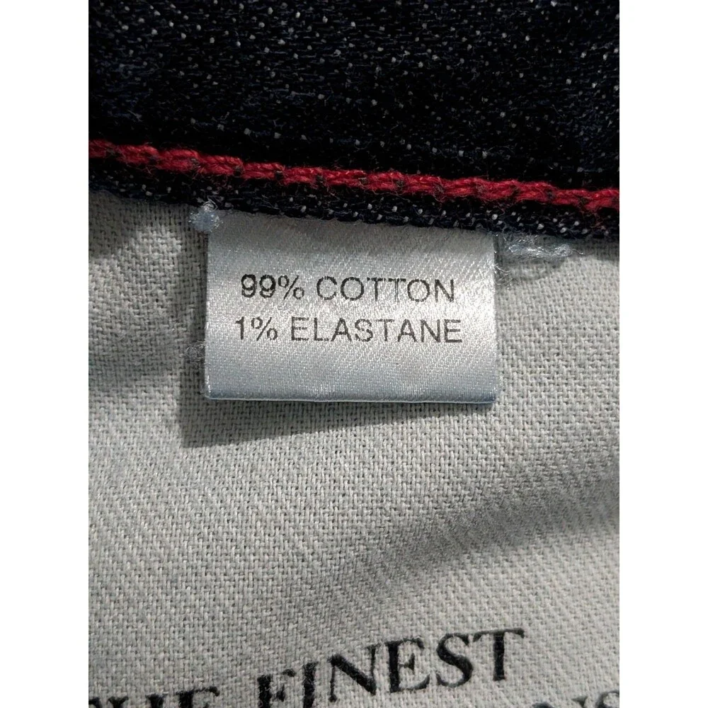 Raleigh Denim distressing front